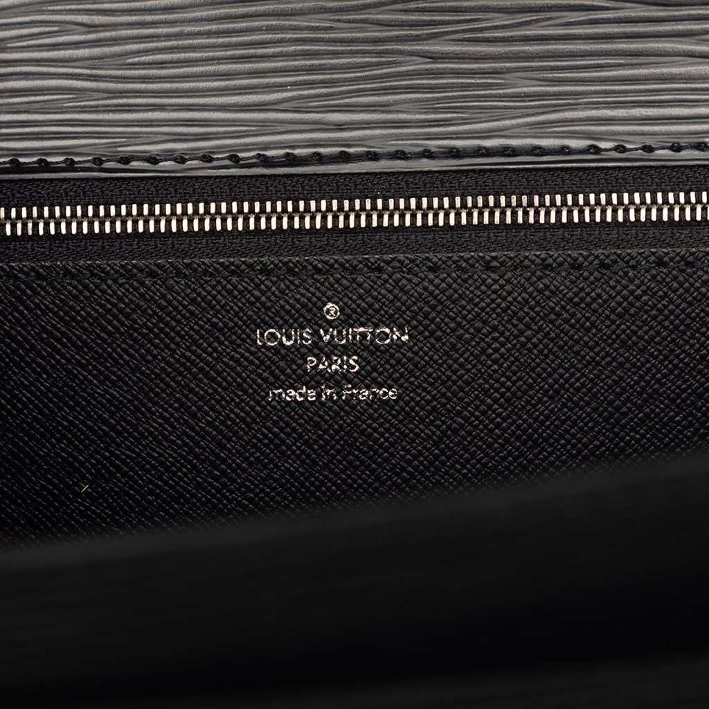 Louis Vuitton Epi Monceau 28 Black Leather Very good condition - Box View