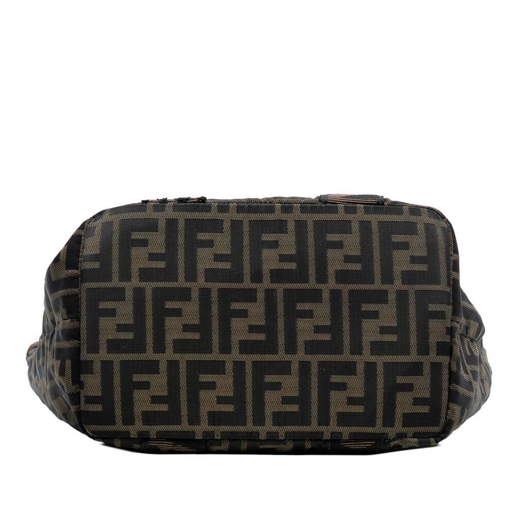 Fendi Zucca Canvas Roma 1925 Shopping Tote Brown Very good - Inside View