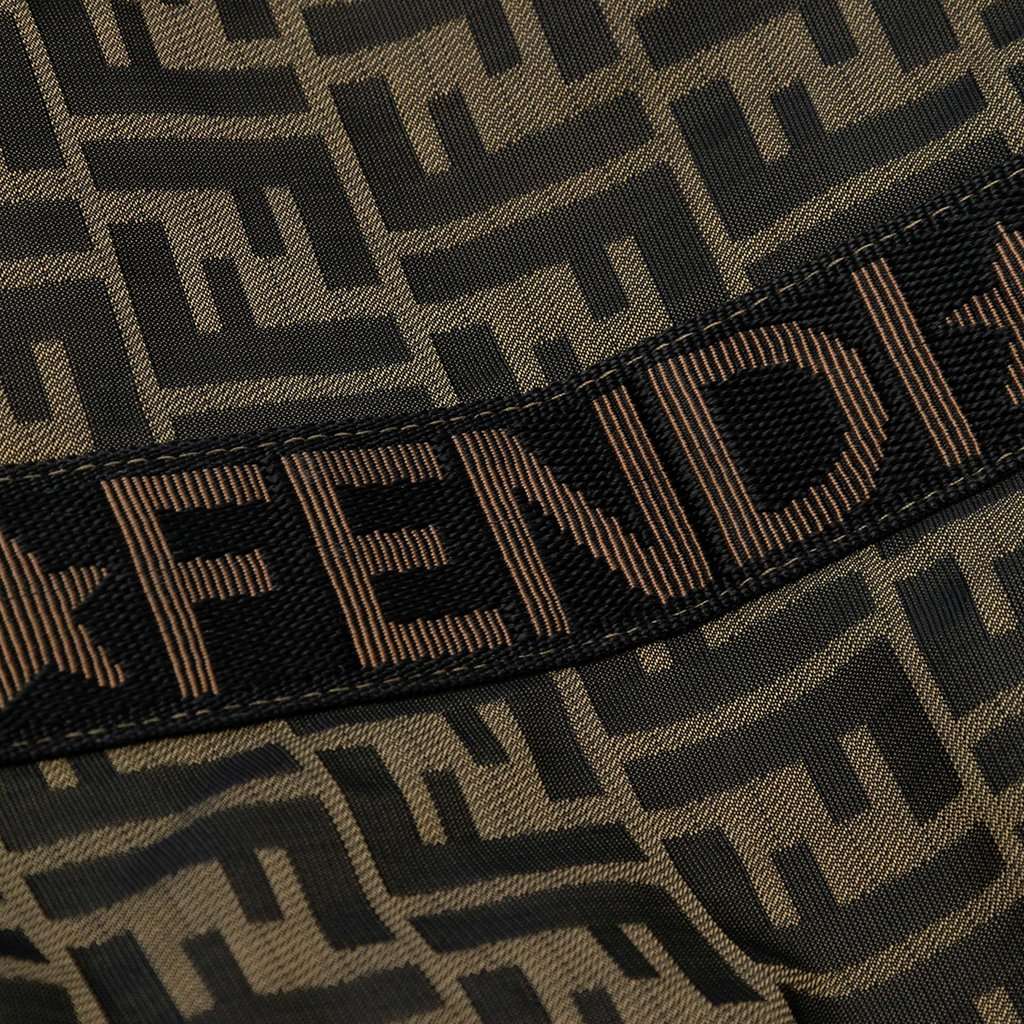 Fendi Zucca Canvas Roma 1925 Shopping Tote Brown Very good - Box View