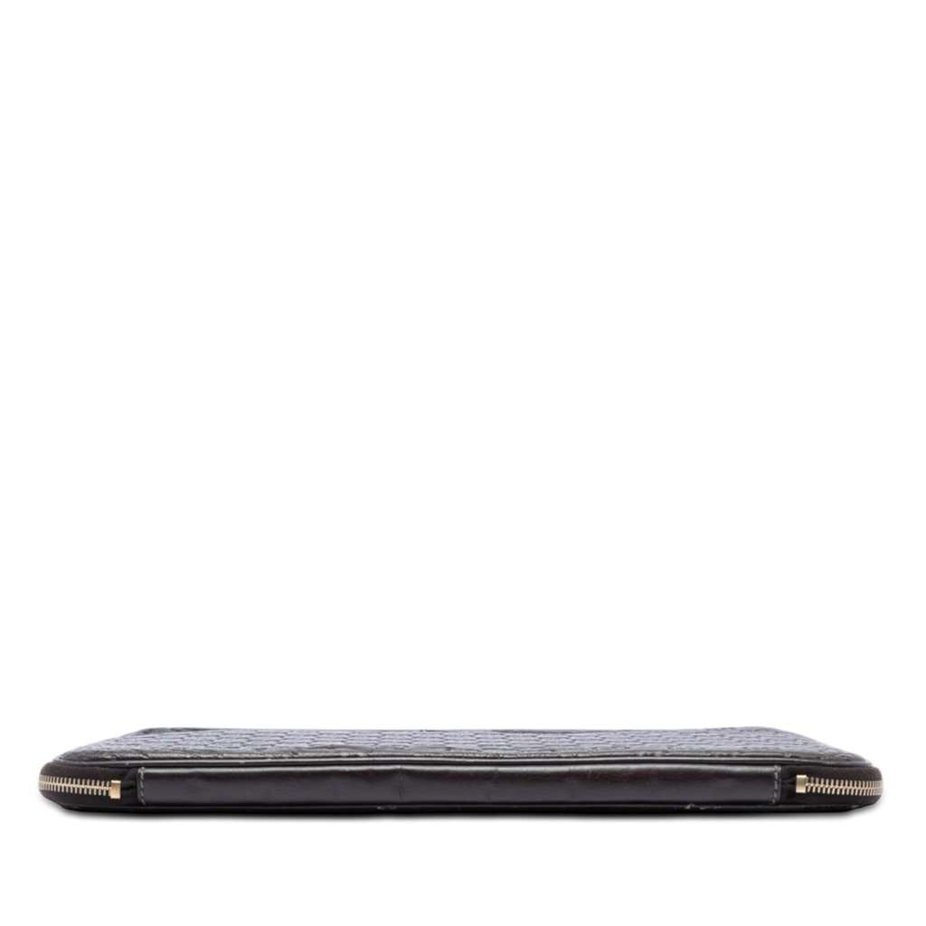 Gucci Guccissima Laptop Case Black Leather Very good condition - Inside View