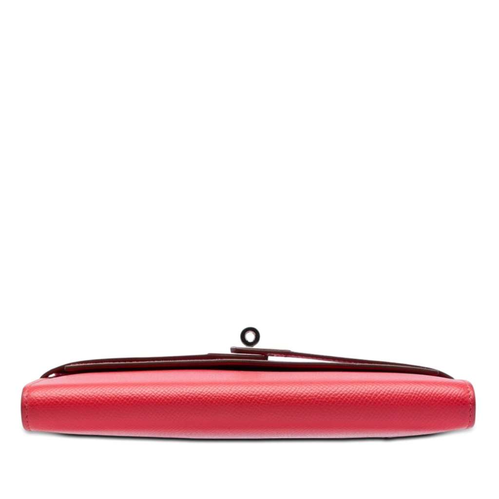 Hermès Epsom Mysore Kelly Longue Wallet Red Leather Very good - Inside View