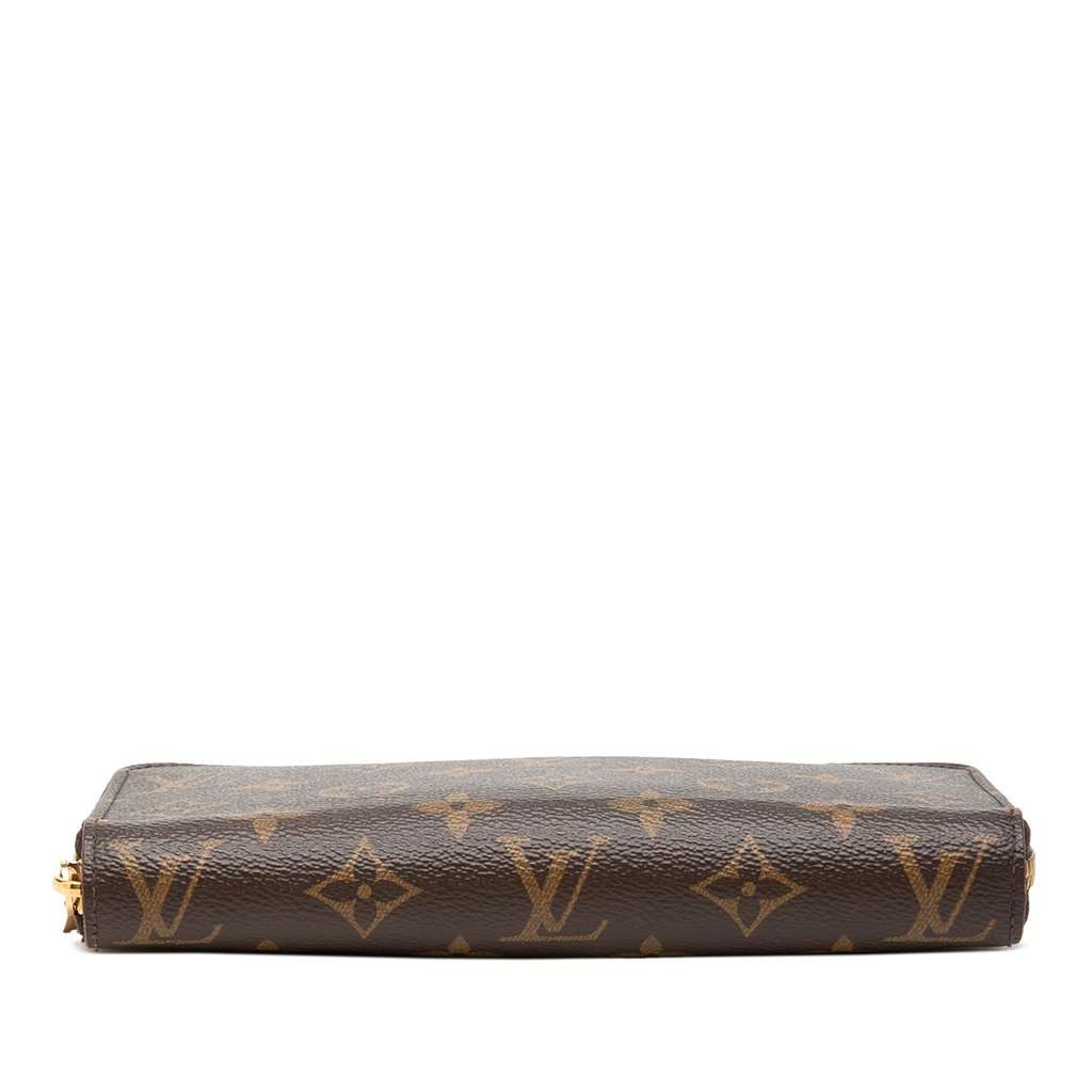 Louis Vuitton Monogram Zippy Long Wallet Brown Very good condition - Inside View
