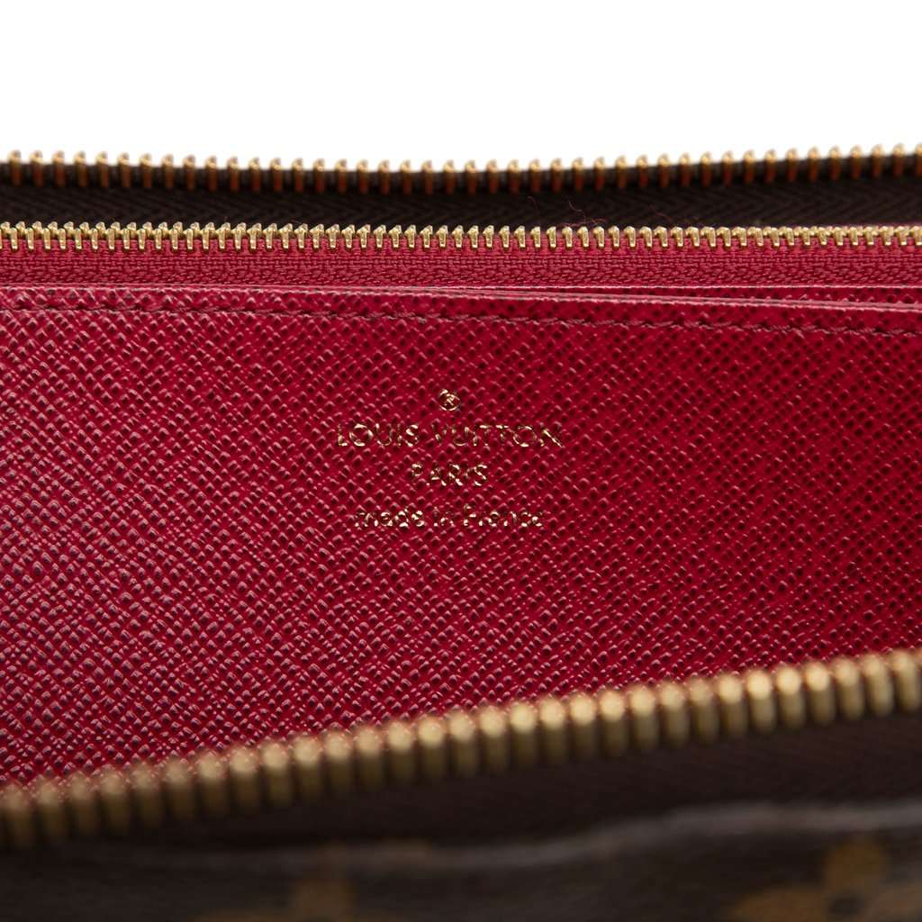 Louis Vuitton Monogram Zippy Long Wallet Brown Very good condition - Box View