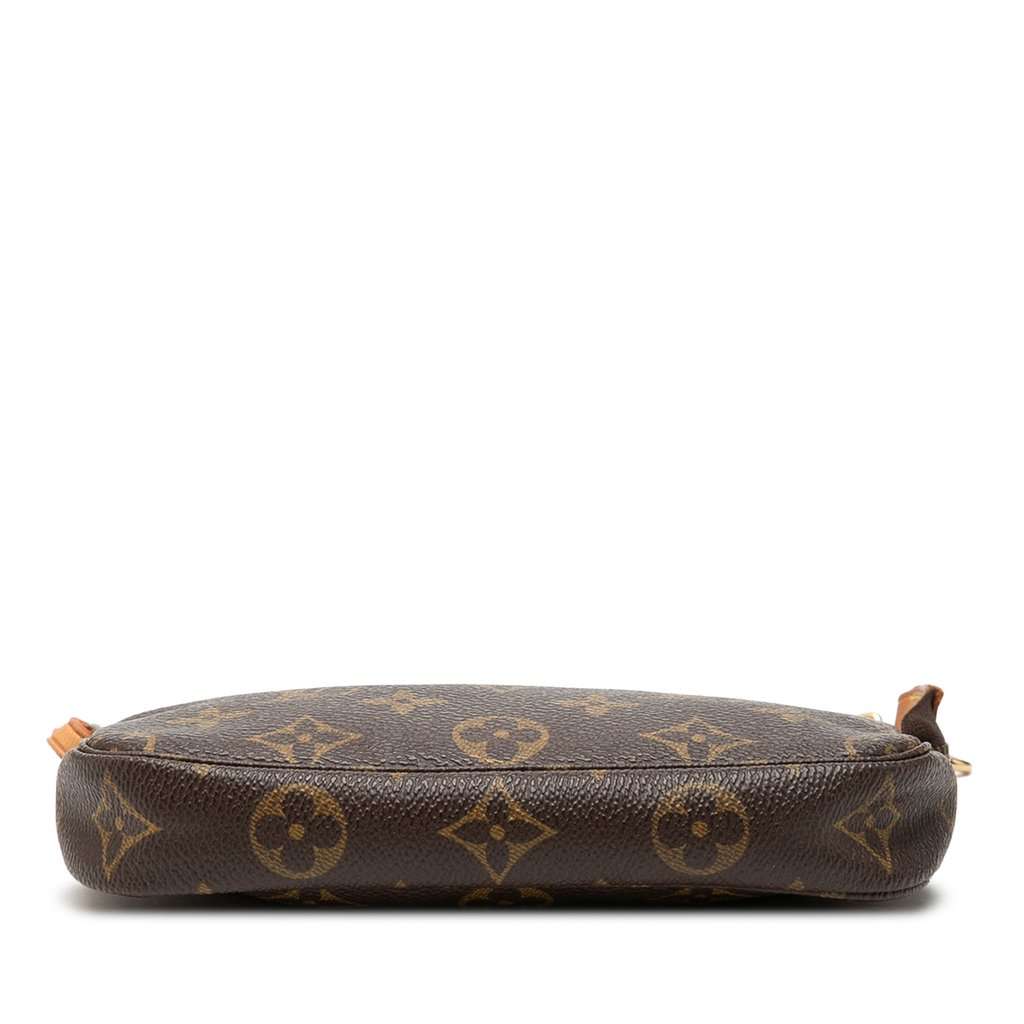Louis Vuitton Monogram Mini Pochette Accessoires Brown Very good condition - Inside View