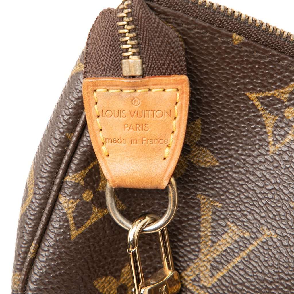 Louis Vuitton Monogram Mini Pochette Accessoires Brown Very good condition - Box View