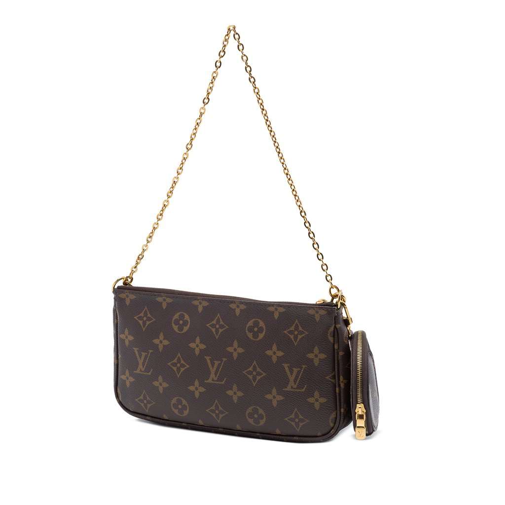 Louis Vuitton Monogram Multi Pochette Accessoires Brown Very good condition - Back View