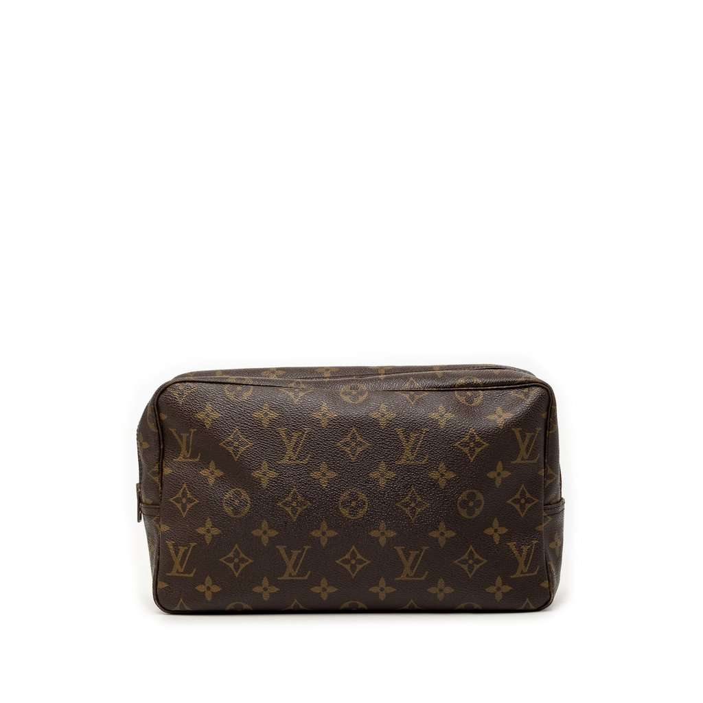 Louis Vuitton Monogram Trousse Toilette 28 Brown Very good - Front View