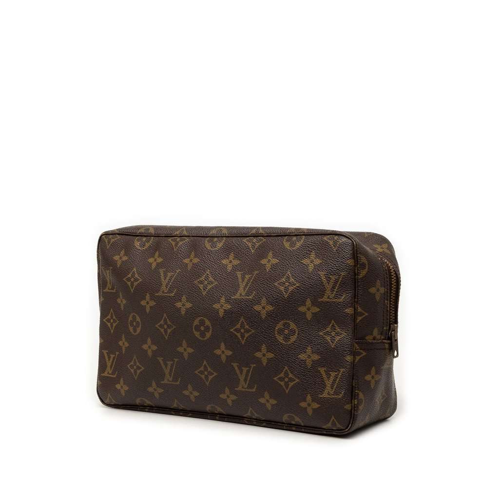 Louis Vuitton Monogram Trousse Toilette 28 Brown Very good - Back View