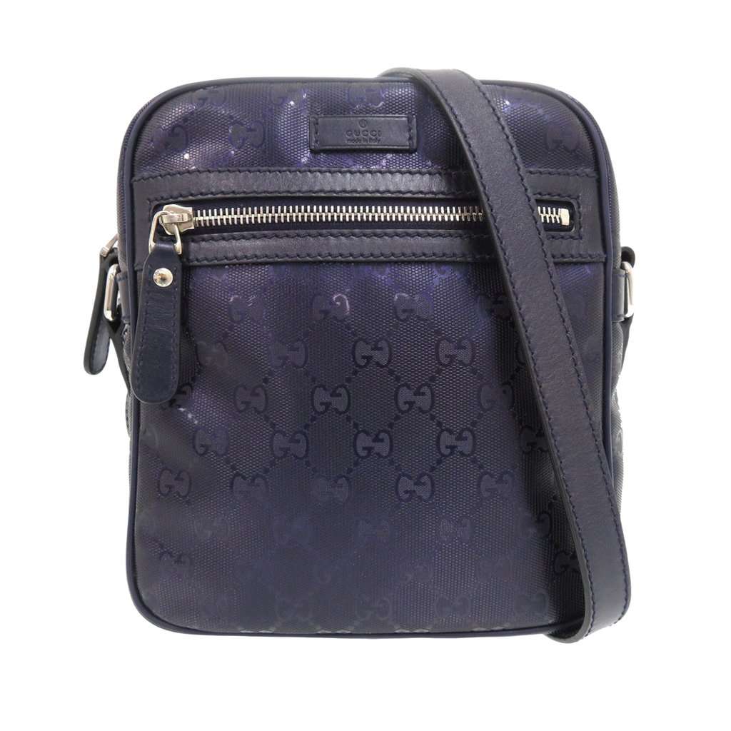 Gucci GG Imprime Crossbody Purple Very good - Front View