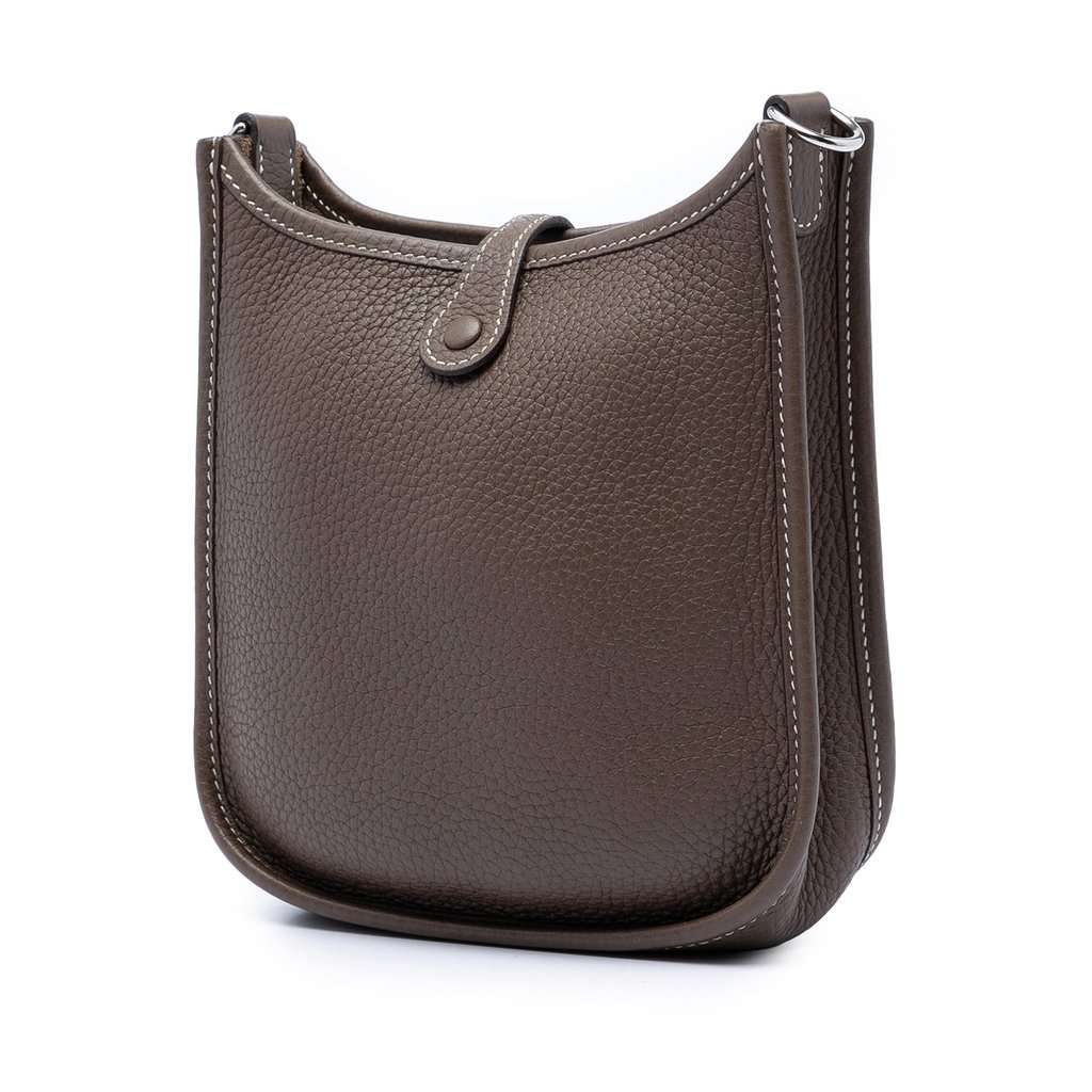 Hermès Clemence Evelyne 16 Amazone Brown Leather Very good condition - Back View