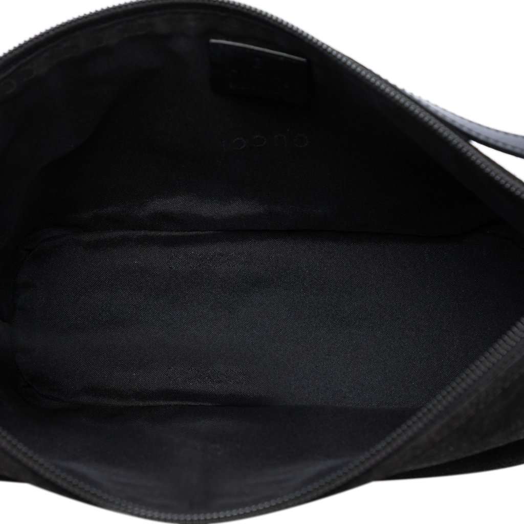Gucci Suede Boat Black Leather Very good condition - Model View
