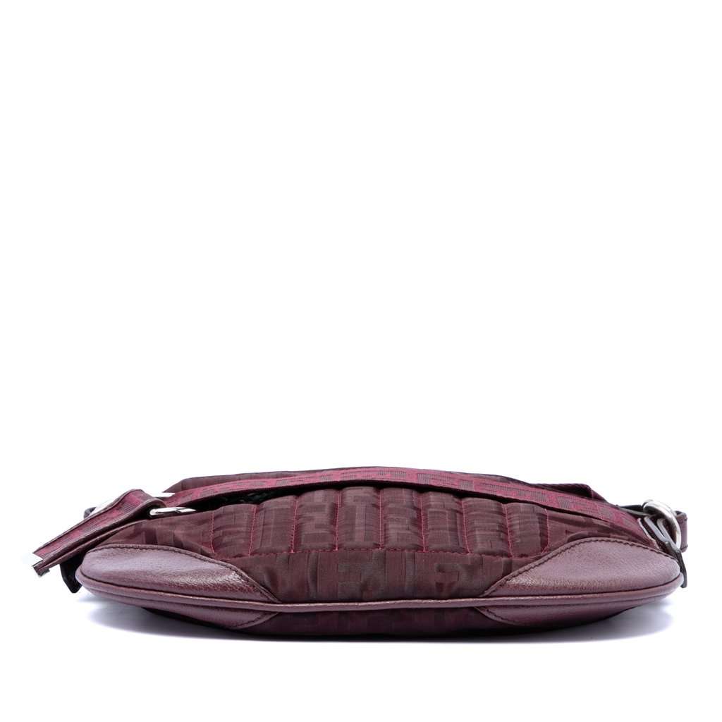 Fendi Zucca Nylon Pochette Red Very good - Inside View