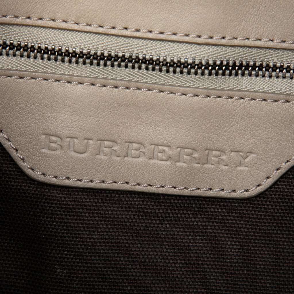 Burberry Smoke Check Coated Canvas Hartham Crossbody MultiColor Very good - Box View