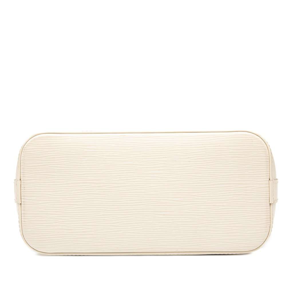 Louis Vuitton Epi Lockit Vertical White Leather Very good - Inside View