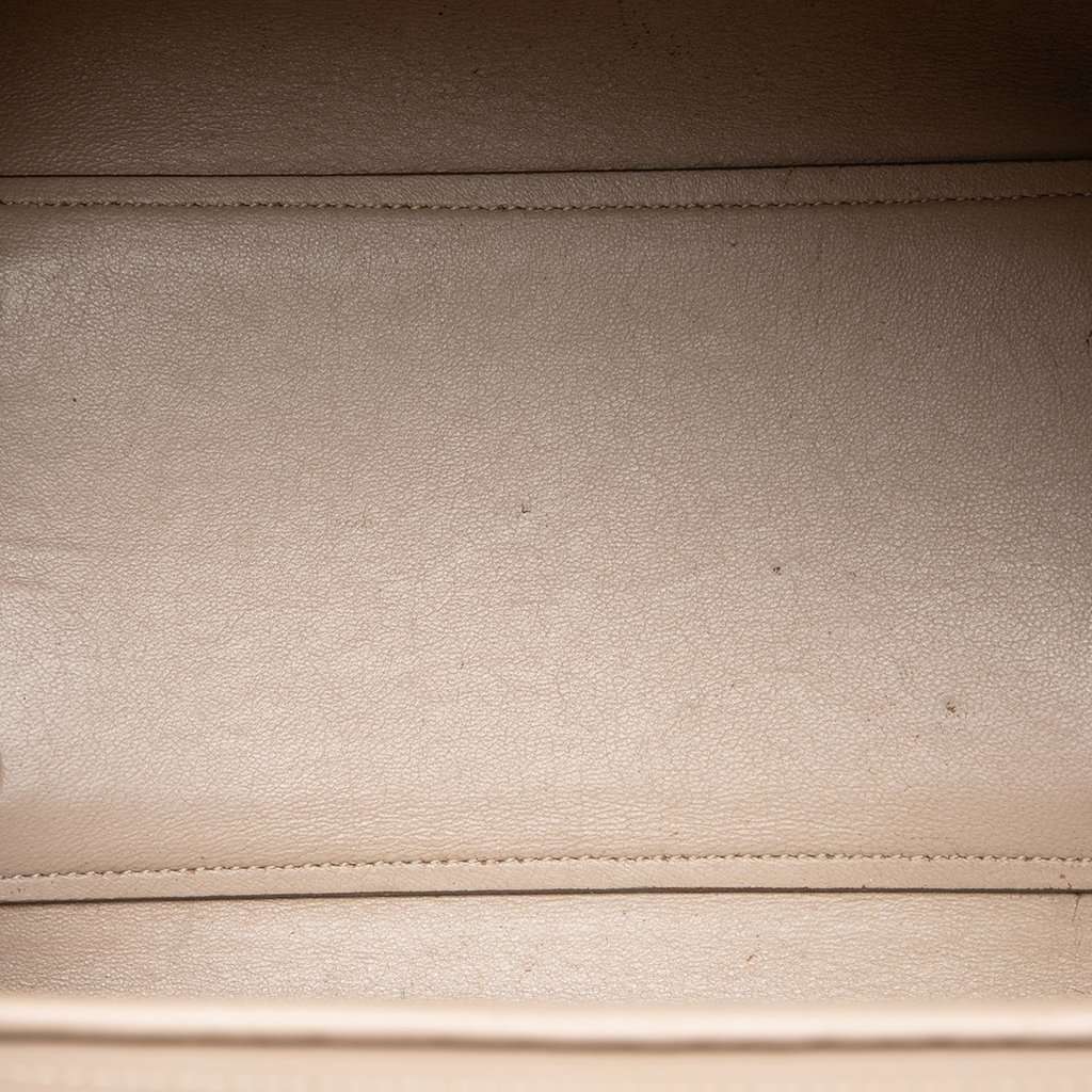 Celine Mini Smooth Calfskin Belt Bag Beige Leather Very good condition - Model View