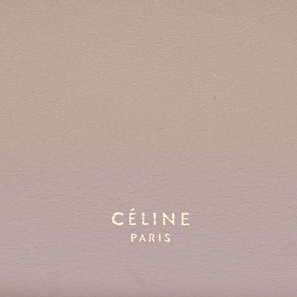 Celine Mini Smooth Calfskin Belt Bag Beige Leather Very good condition - Box View