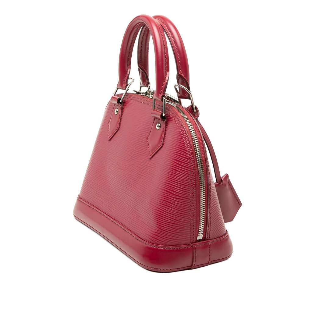 Louis Vuitton Epi Alma BB Red Leather Very good - Back View