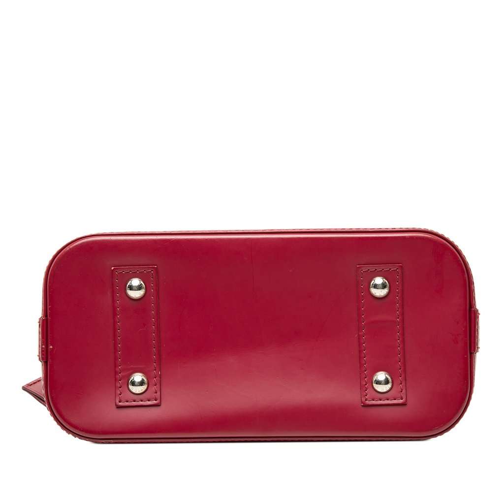Louis Vuitton Epi Alma BB Red Leather Very good - Inside View