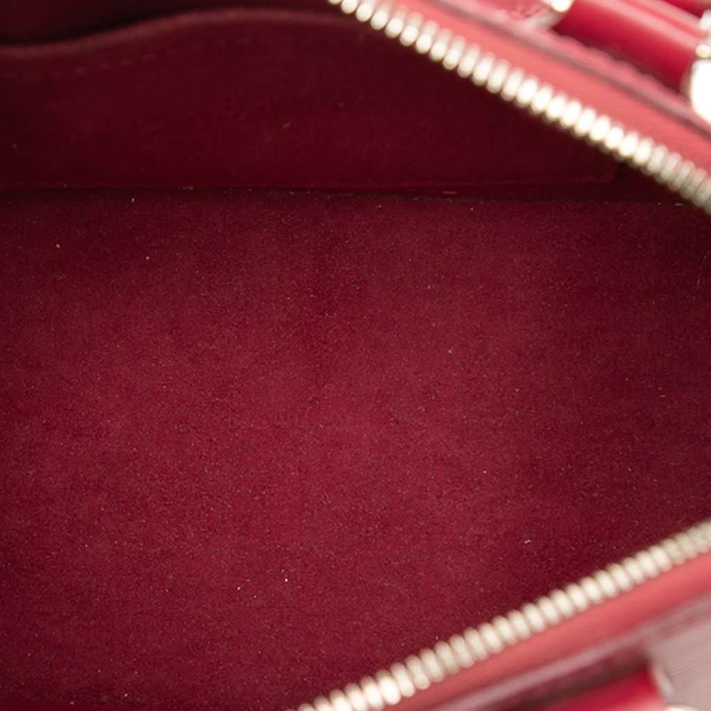 Louis Vuitton Epi Alma BB Red Leather Very good - Model View