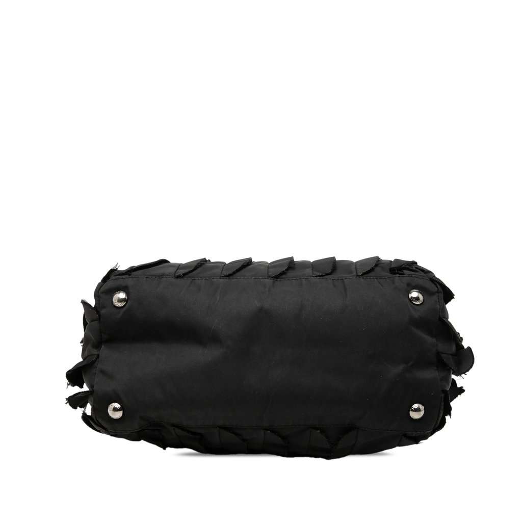 Prada Tessuto Ruffle Tote Black Very good condition - Inside View