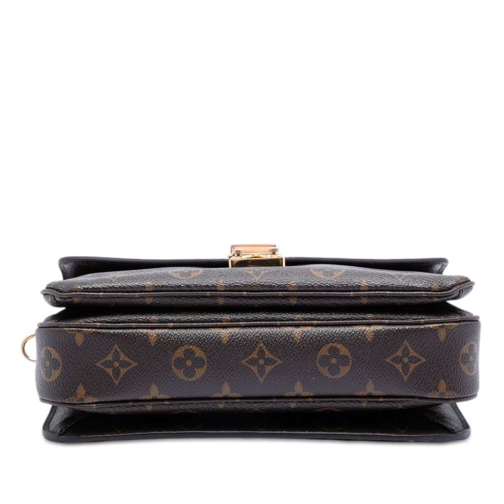 Louis Vuitton Monogram Pochette Metis Brown Very good condition - Inside View