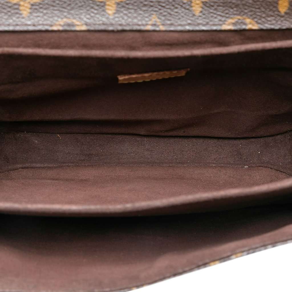 Louis Vuitton Monogram Pochette Metis Brown Very good condition - Model View