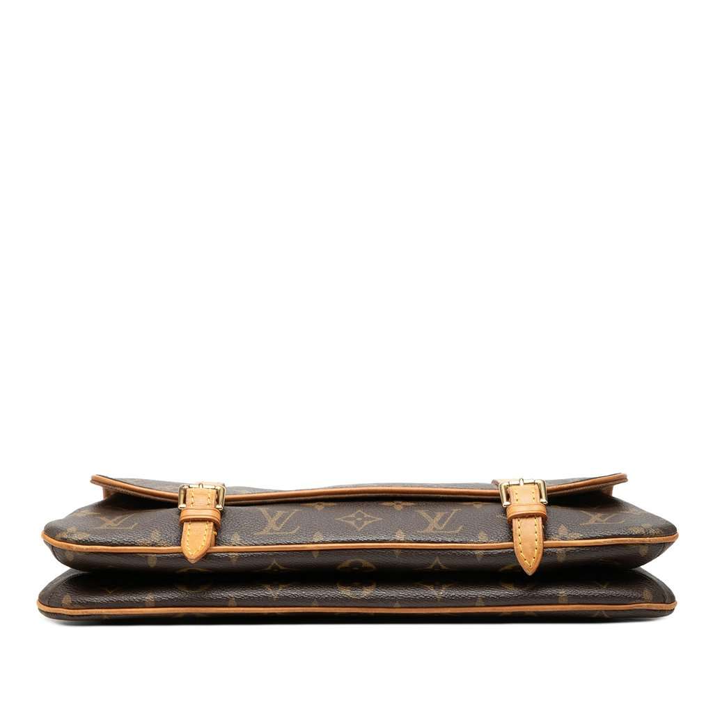 Louis Vuitton Monogram Marelle Shoulder Bag Brown Good - Inside View