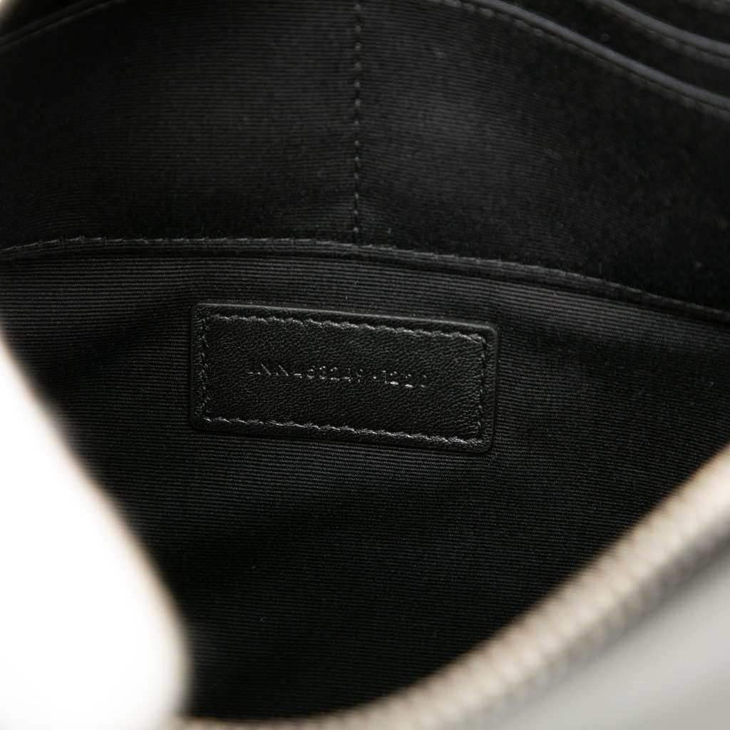 Saint Laurent Leather Monogram Ipad Case Black Leather Very good condition - Box View