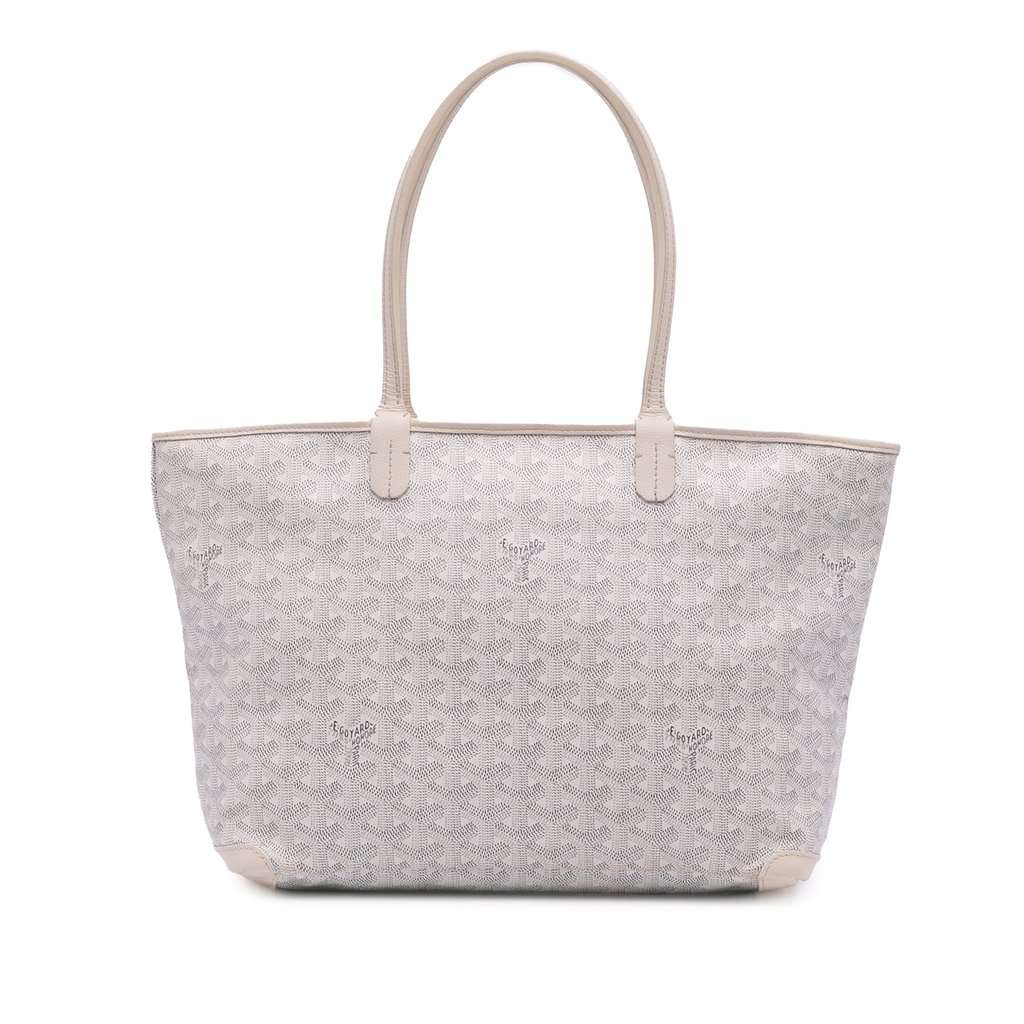 Goyard Goyardine Artois PM White Very good - Front View