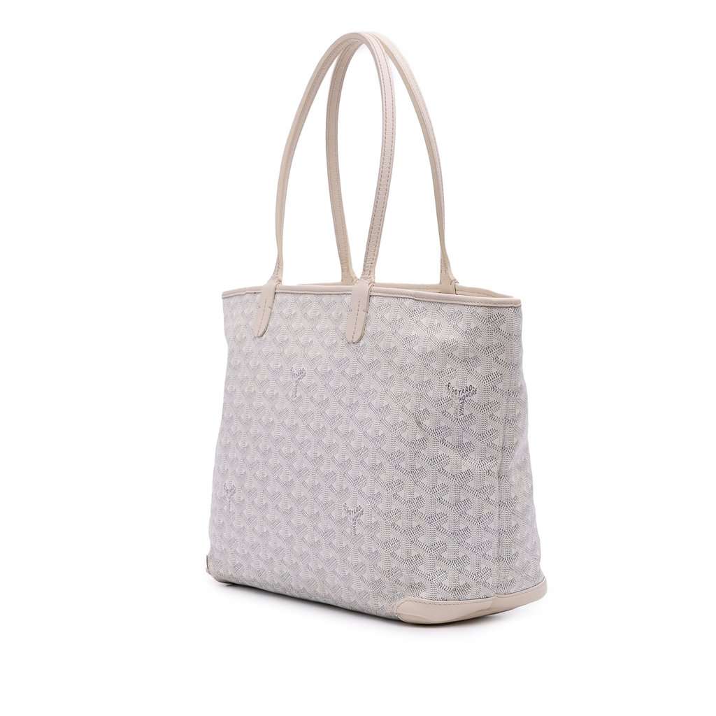 Goyard Goyardine Artois PM White Very good - Back View