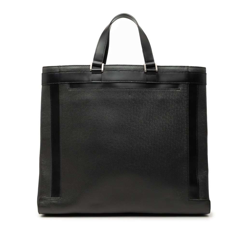 Louis Vuitton Taiga Kasbek GM Black Leather Very good - Front View