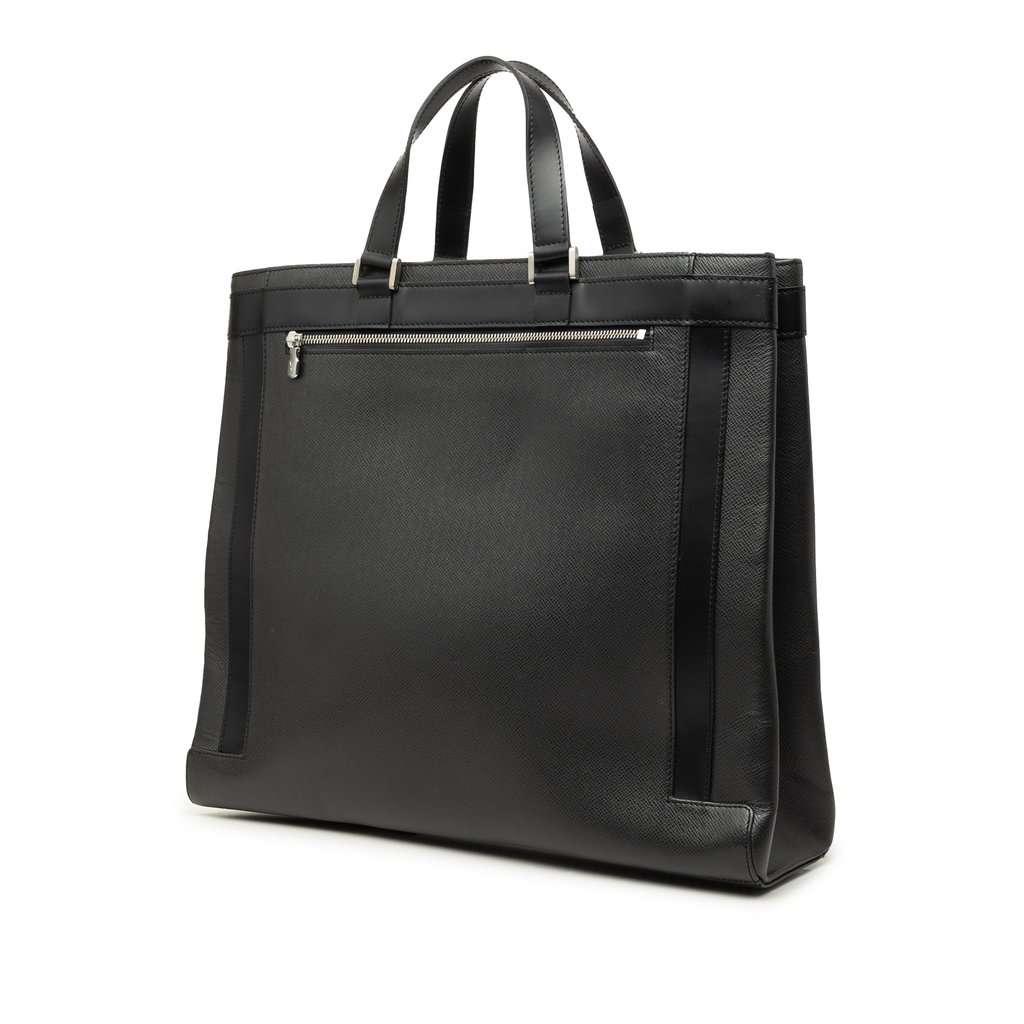 Louis Vuitton Taiga Kasbek GM Black Leather Very good - Back View