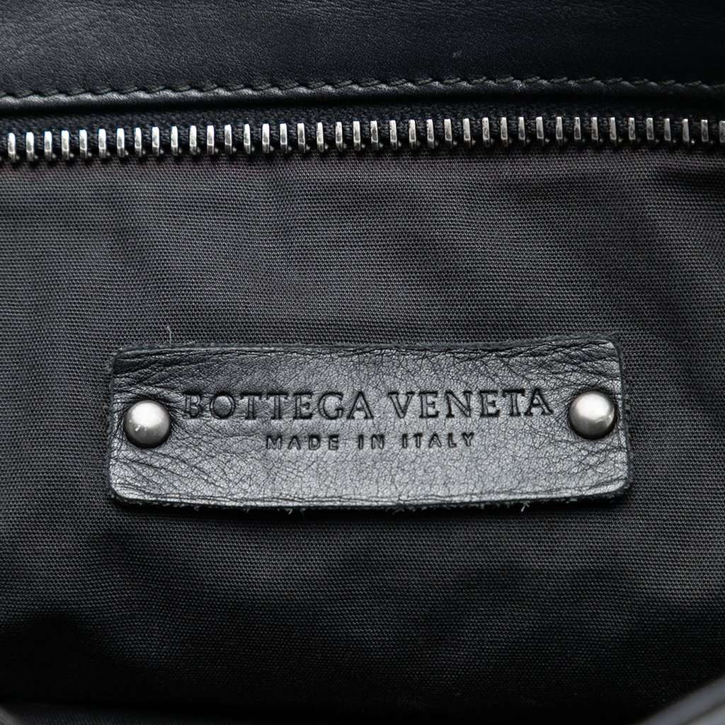 Bottega Veneta Nappa Intrecciato VN Crossbody Black Leather Very good condition - Box View