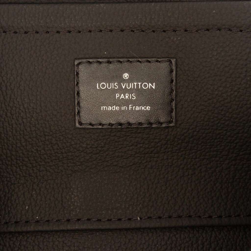 Louis Vuitton Monogram Eclipse Locker Dopp Kit Clutch Black Very good condition - Box View