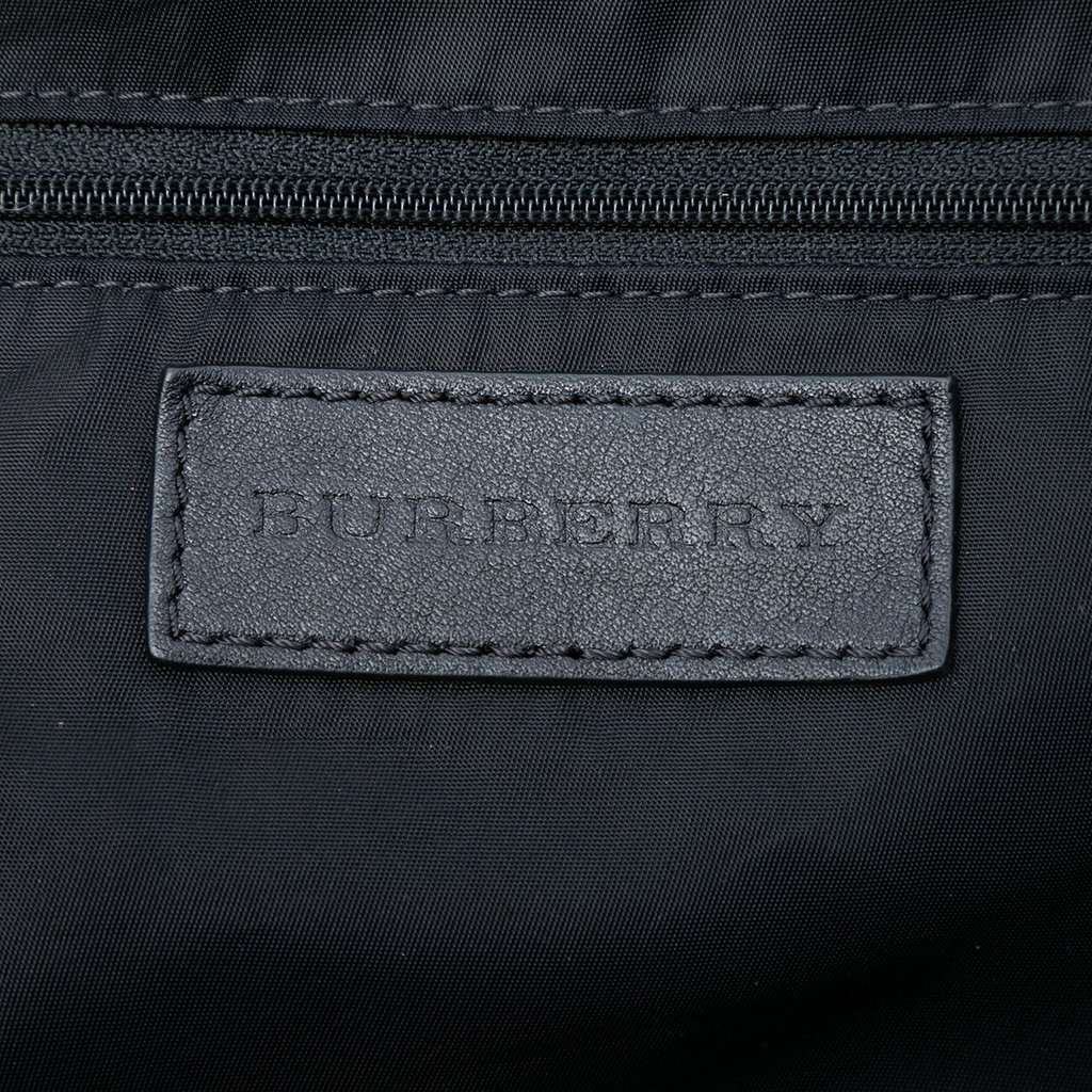 Burberry Supernova Check Nylon Buckleigh Tote Blue Very good condition - Box View