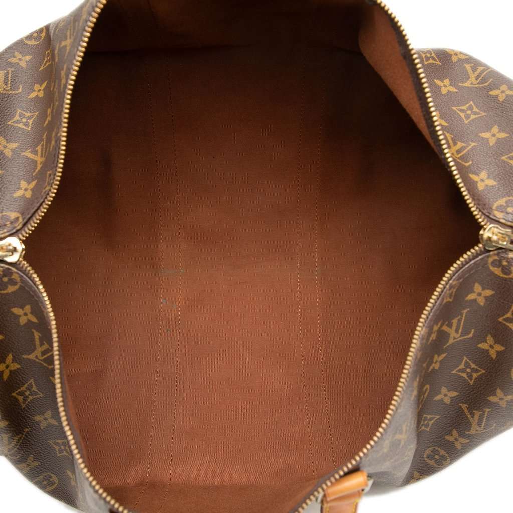Louis Vuitton Monogram Keepall 50 Brown Very good - Model View