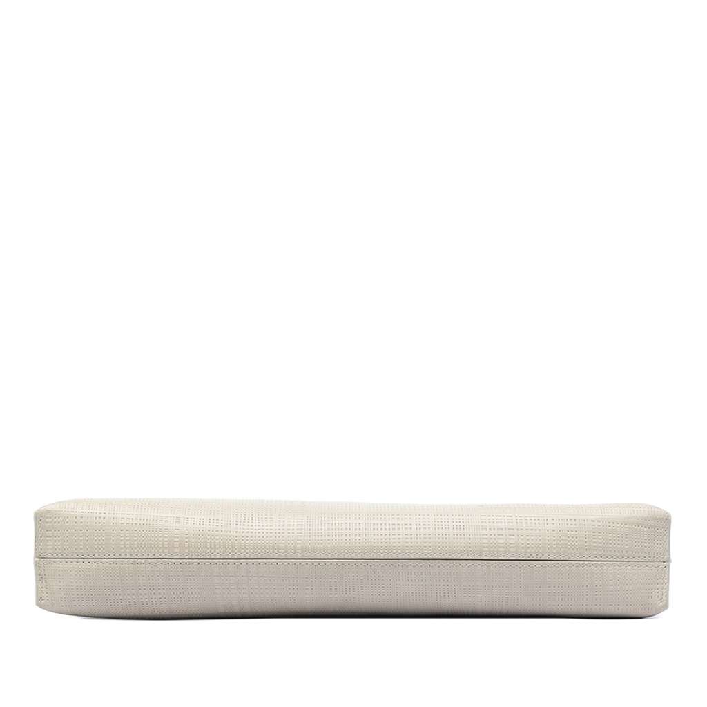 Loewe Large Linen Embossed Calfskin Anagram T Pouch Beige Leather Very good condition - Inside View
