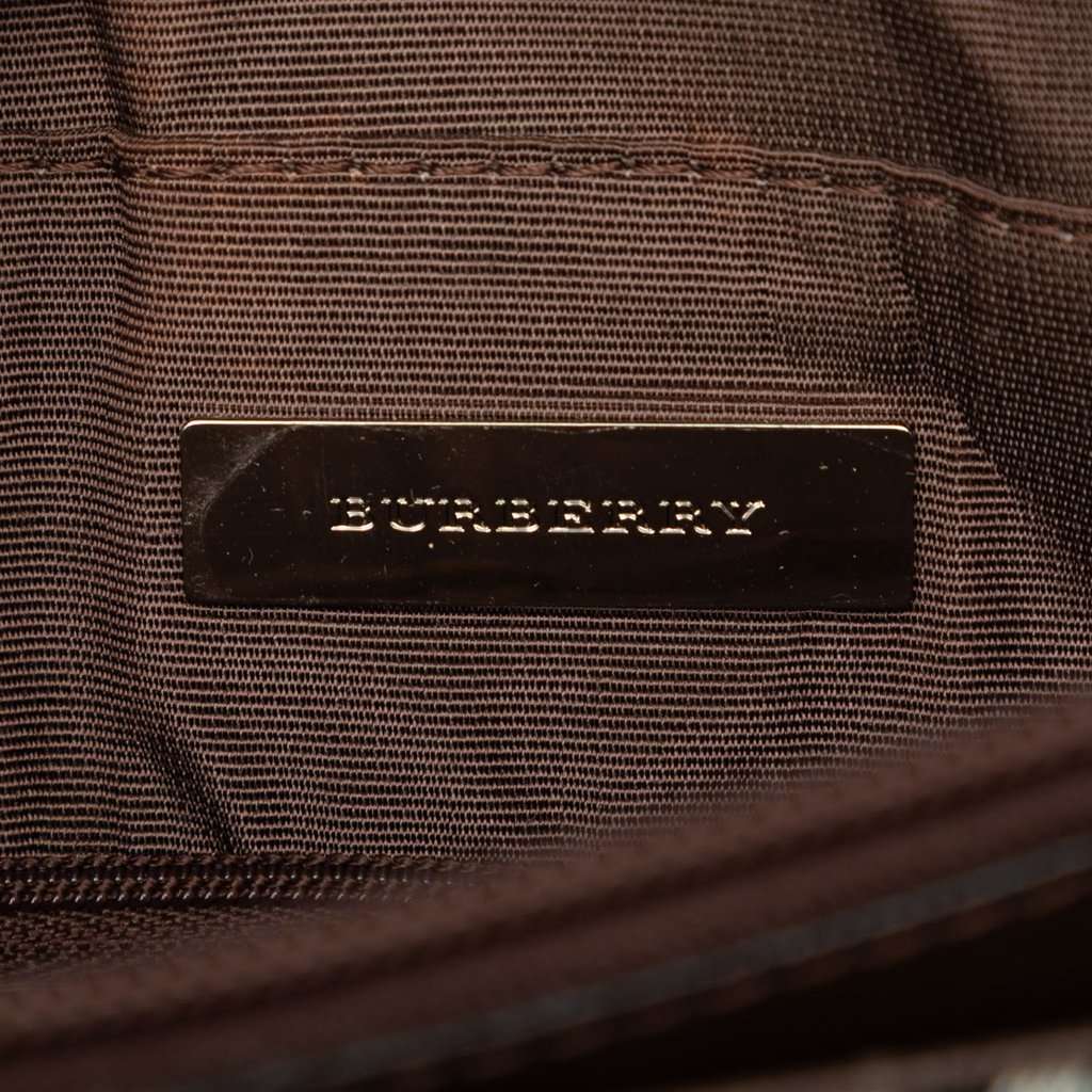 Burberry House Check Canvas Tote Beige Good - Box View
