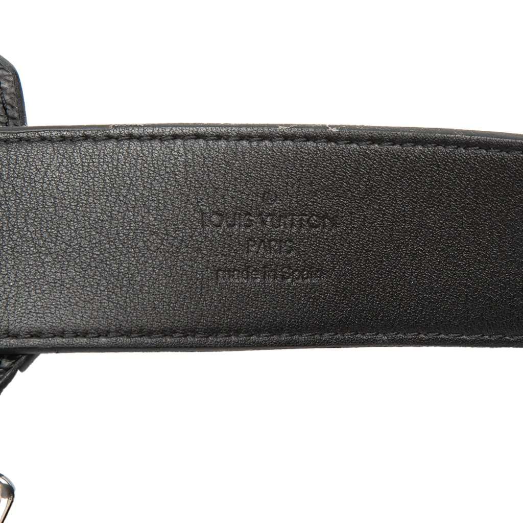 Louis Vuitton Monogram Eclipse Utility Belt Bag Black Very good condition - Box View