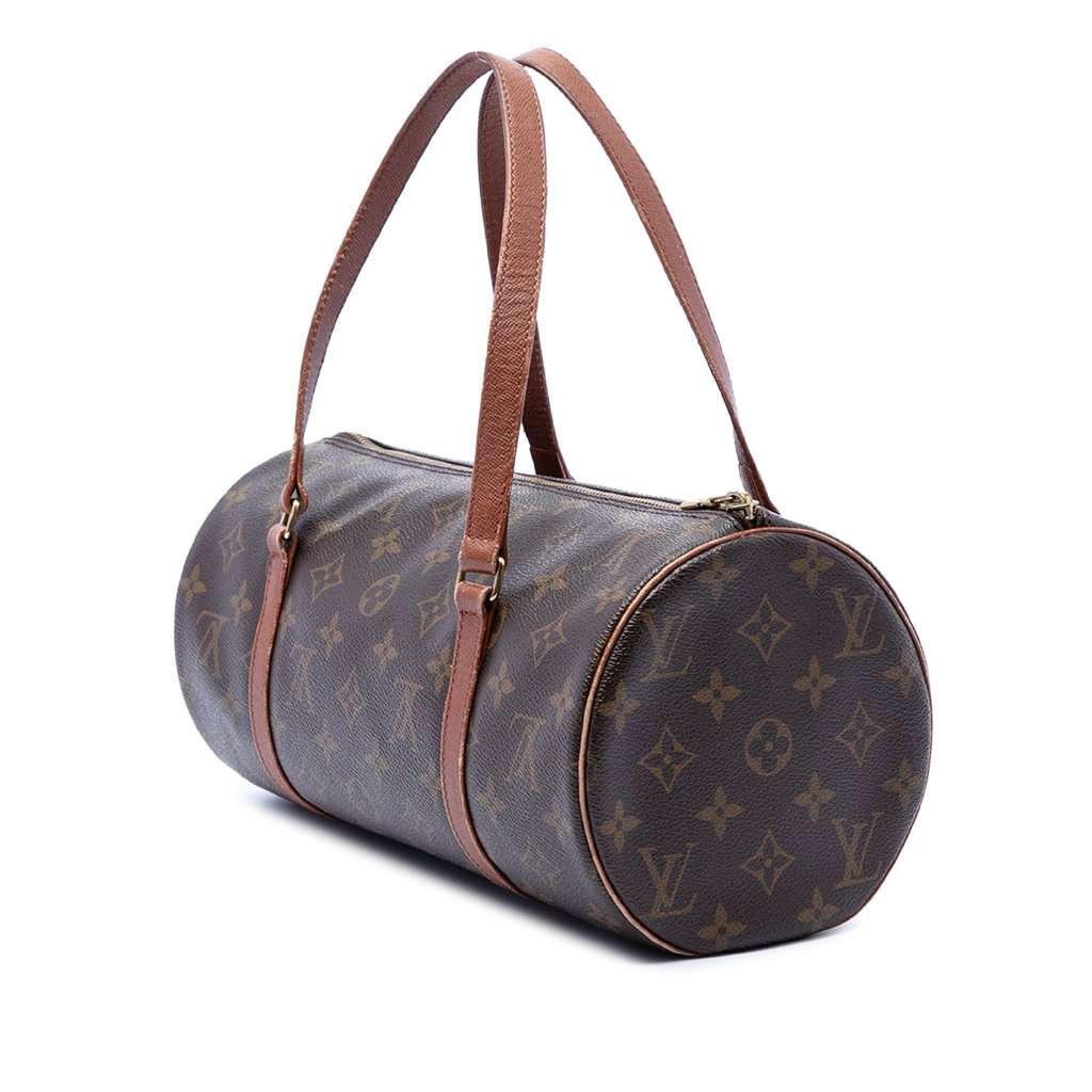 Louis Vuitton Monogram Papillon 30 Brown Good - Back View