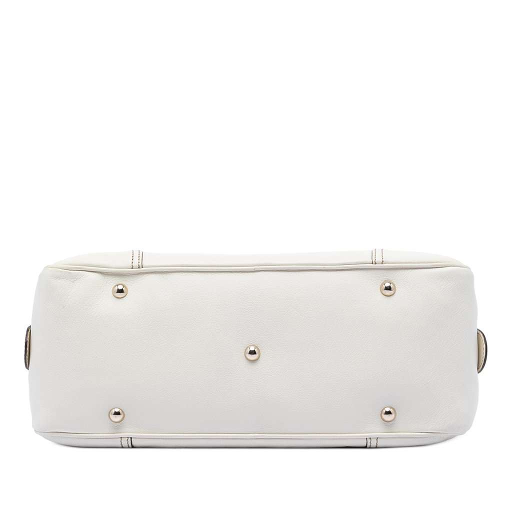 Gucci Leather Princy Shoulder Bag White Leather Very good condition - Inside View