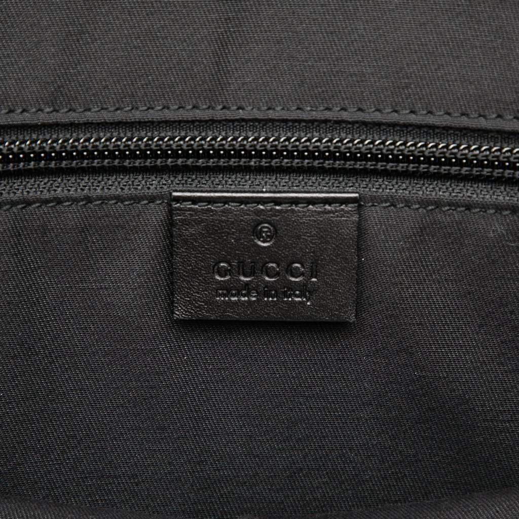 Gucci Diamante Calfskin Hilary Lux Joy Vertical Tote Black Leather Very good - Box View