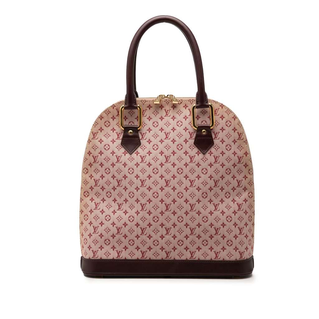 Louis Vuitton Monogram Mini Lin Alma Haut Pink Very good - Front View