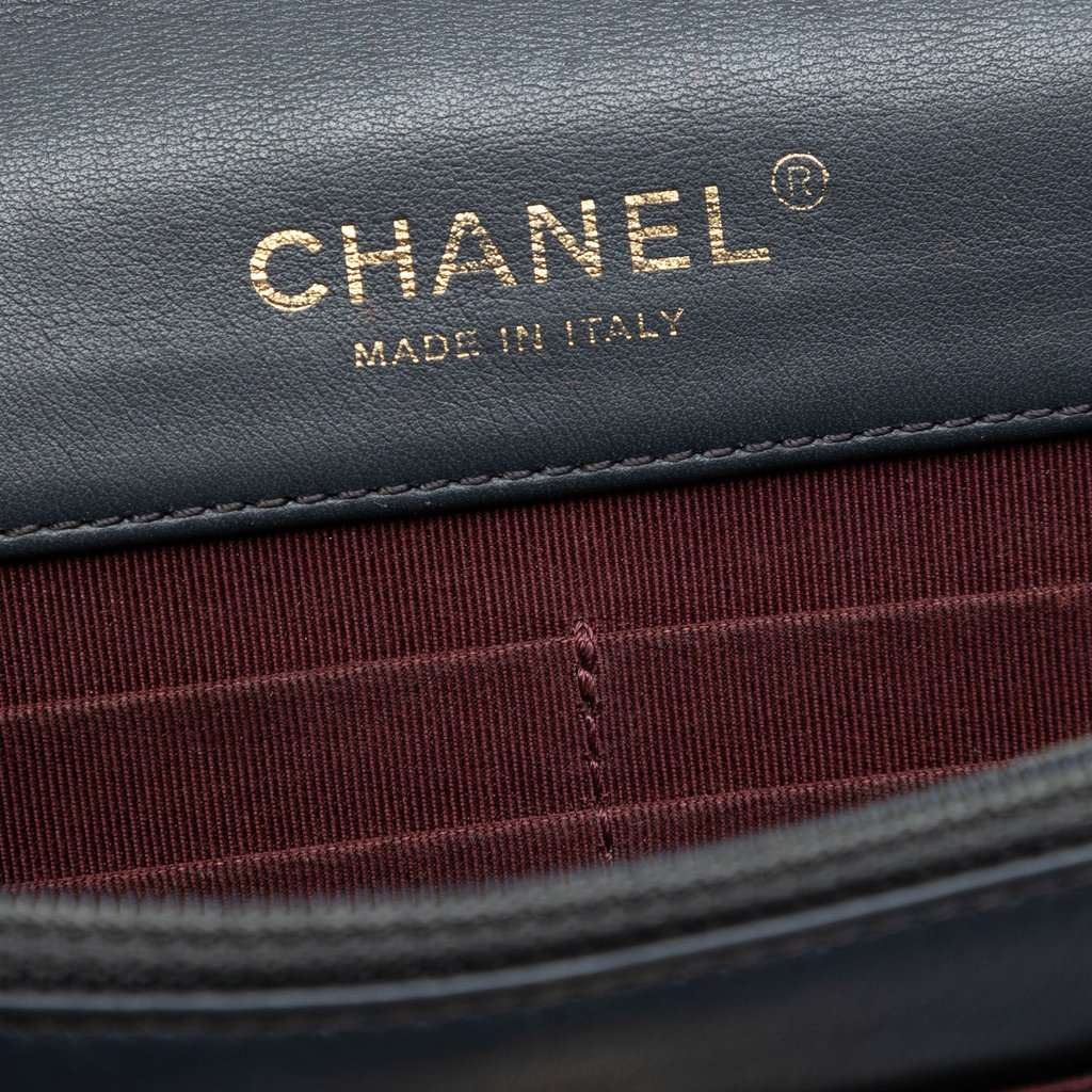 Chanel Quilted Patent Golden Class Wallet on Chain Black Leather Very good condition - Box View