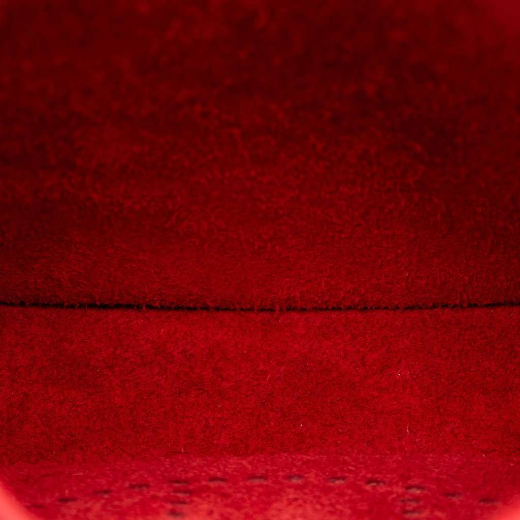 Hermès Clemence Evelyne I TPM Red Leather Very good condition - Model View