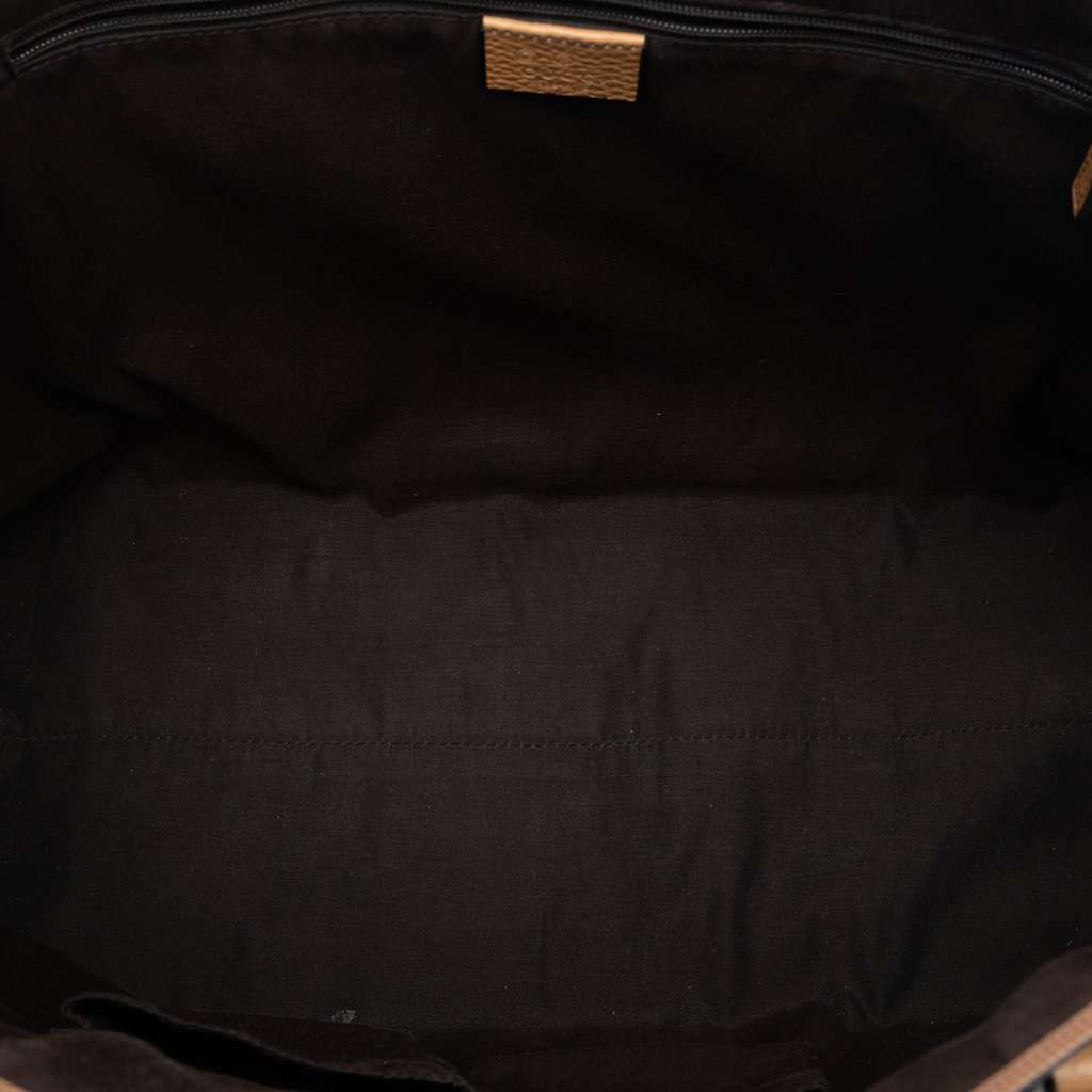 Gucci Leather GG Charm Satchel Brown Leather Very good condition - Model View