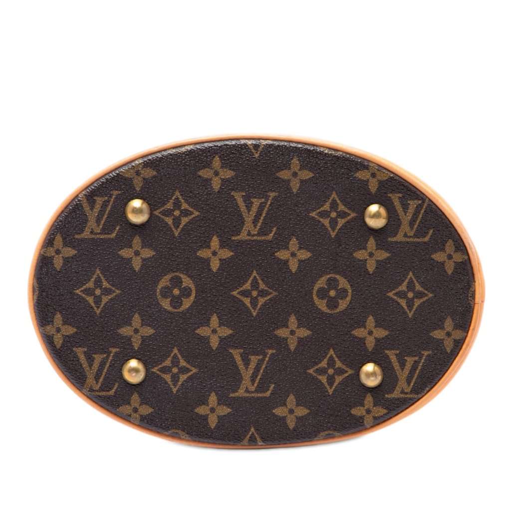 Louis Vuitton Monogram Petit Bucket Brown Very good - Inside View