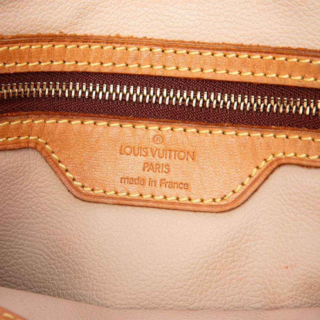 Louis Vuitton Monogram Petit Bucket Brown Very good - Box View