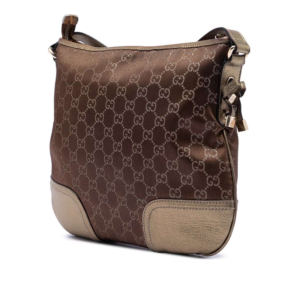 Gucci GG Canvas Princy Crossbody Brown Very good - Back View