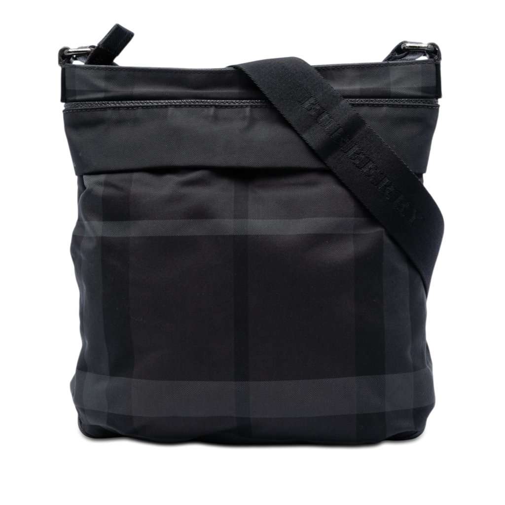 Burberry Smoke Check Nylon Crossbody Other Very good condition - Front View